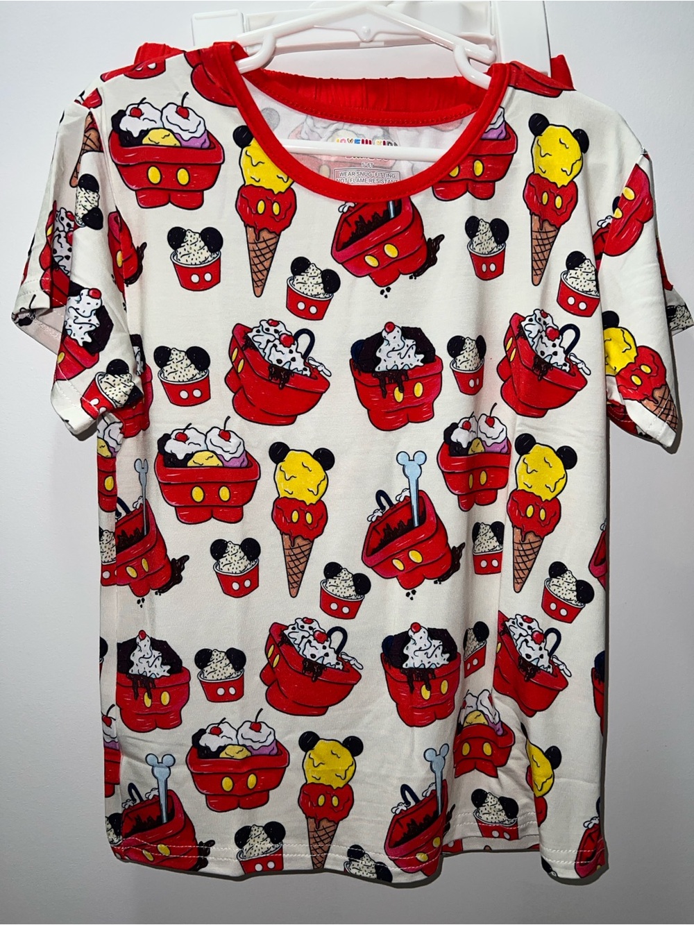 Disney Treats Ice Cream Bamboo Daywear Set